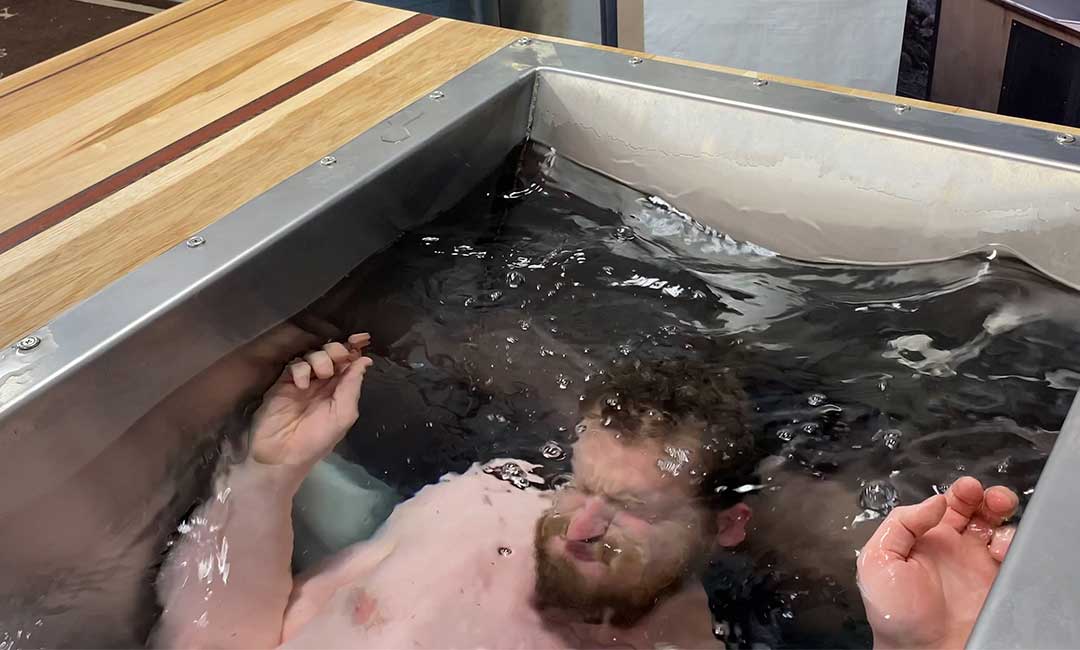cold plunging is a tool to address mental illness depression and anxiety