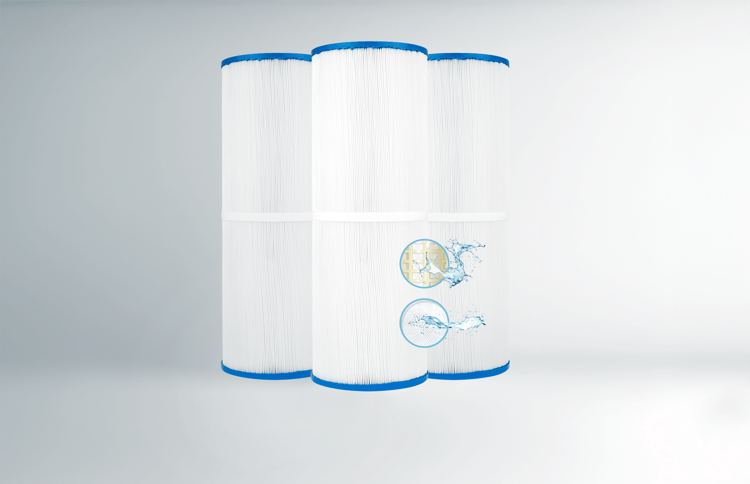 35 Sq. Ft. Pentair Filter Cartridge BlueCube Cold Plunge Tubs