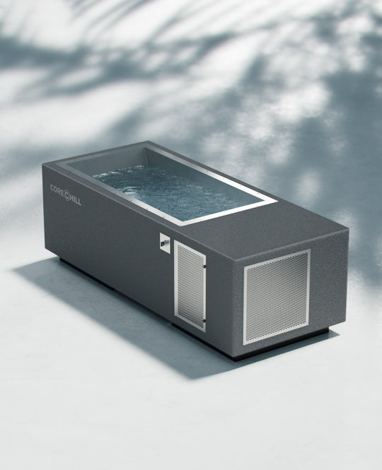 CoreChill³ cold plunge tub In Grey