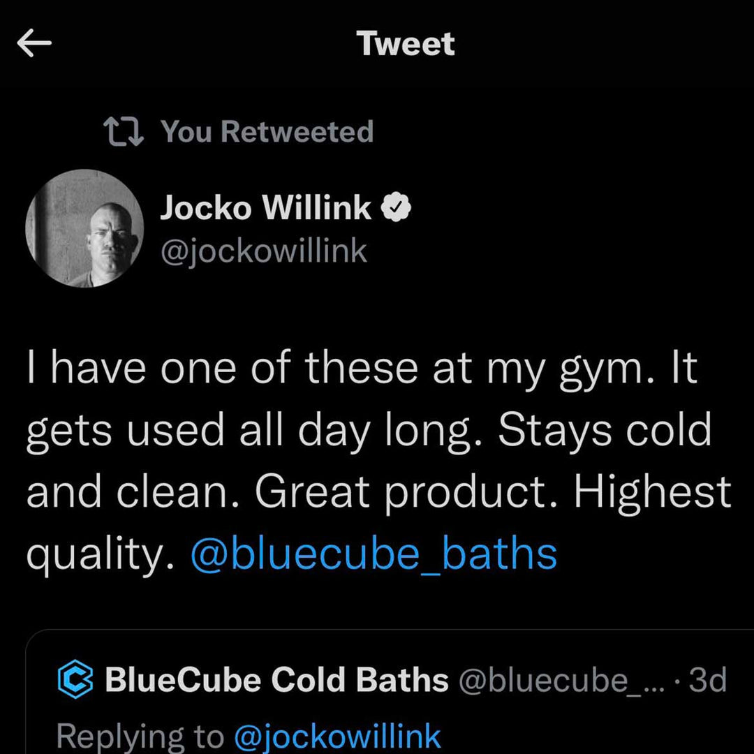 Jocko Willink Cold Plunge