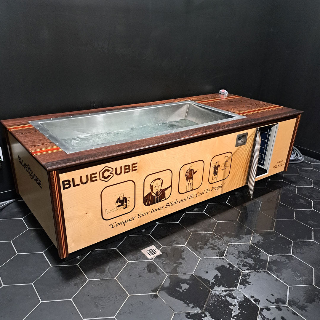 Joe Rogan's Custom BlueCube Cold Plunge Tub