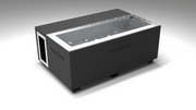BlueCube C3 cold plunge tub black right back view [bc color=black screen=frame deck=none tub=stainless view=br]