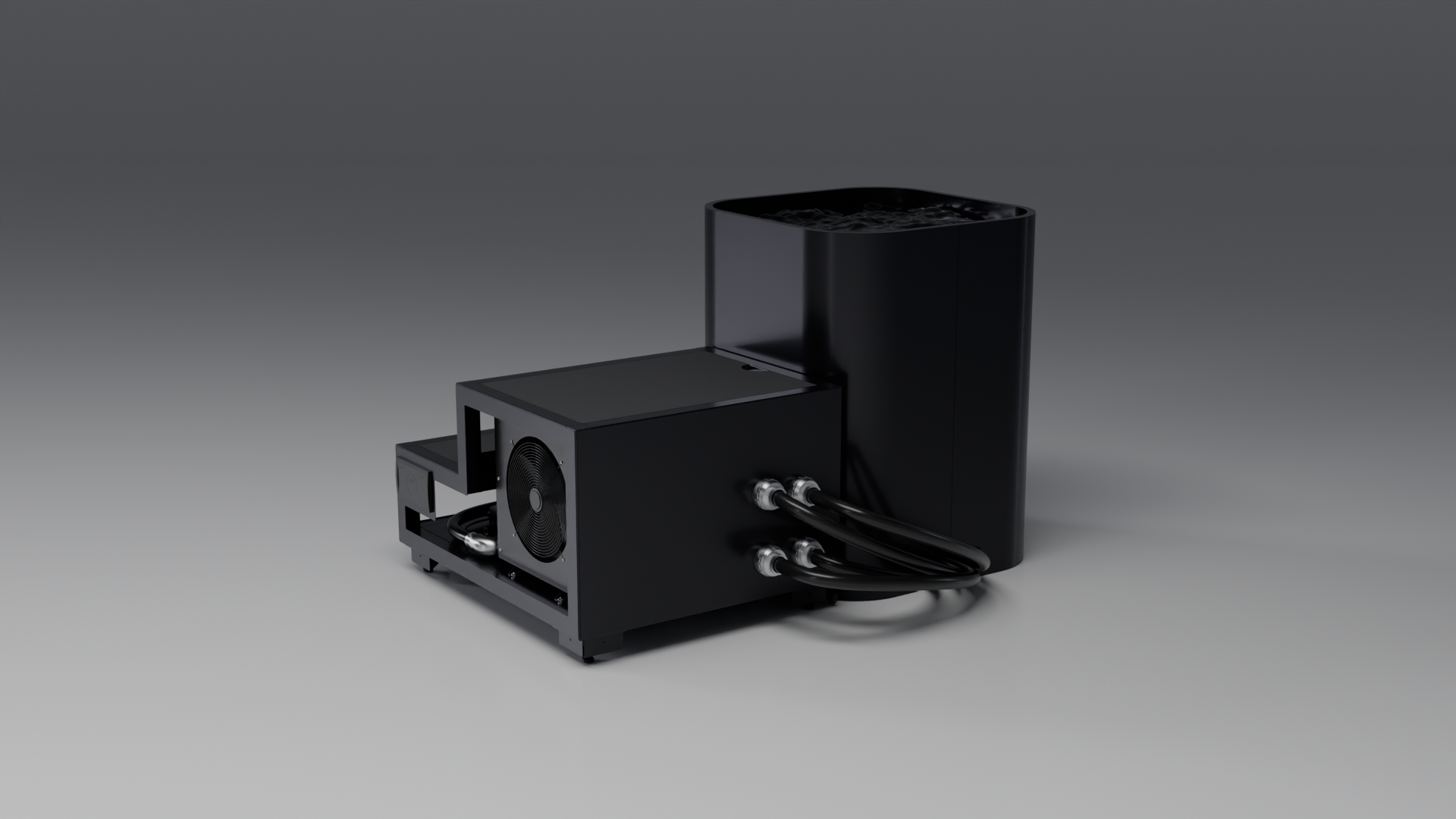 DEEP Cold Plunge Tub black · br [bc color=black view=br]