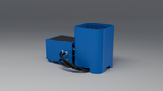 DEEP Cold Plunge Tub blue · bl [bc color=blue view=bl]