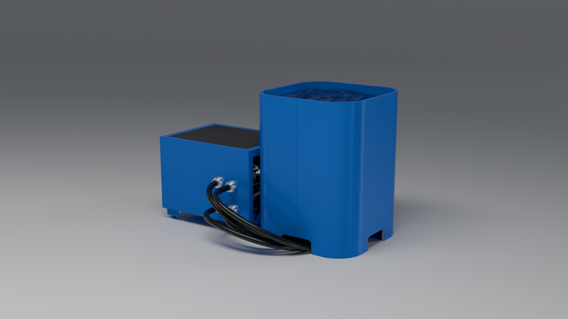 DEEP Cold Plunge Tub blue · bl [bc color=blue view=bl]
