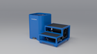 DEEP Cold Plunge Tub blue · fr [bc color=blue view=fr]