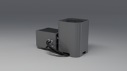 DEEP Cold Plunge Tub grey · bl [bc color=grey view=bl]