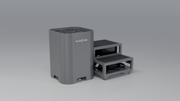 DEEP Cold Plunge Tub grey · fl [bc color=grey view=fl]