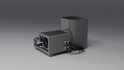 DEEP Cold Plunge Tub grey · br [bc color=grey view=br]