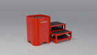 DEEP Cold Plunge Tub red · fl [bc color=red view=fl]