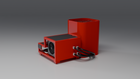 DEEP Cold Plunge Tub red · br [bc color=red view=br]