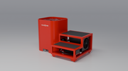 DEEP Cold Plunge Tub red · fr [bc color=red view=fr]