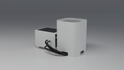 DEEP Cold Plunge Tub white · bl [bc color=white view=bl]