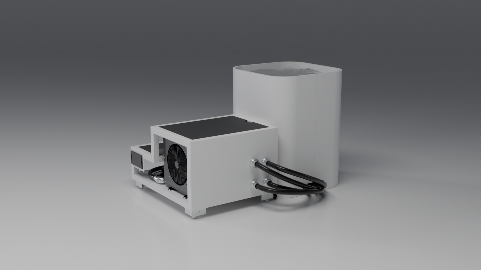DEEP Cold Plunge Tub white · br [bc color=white view=br]