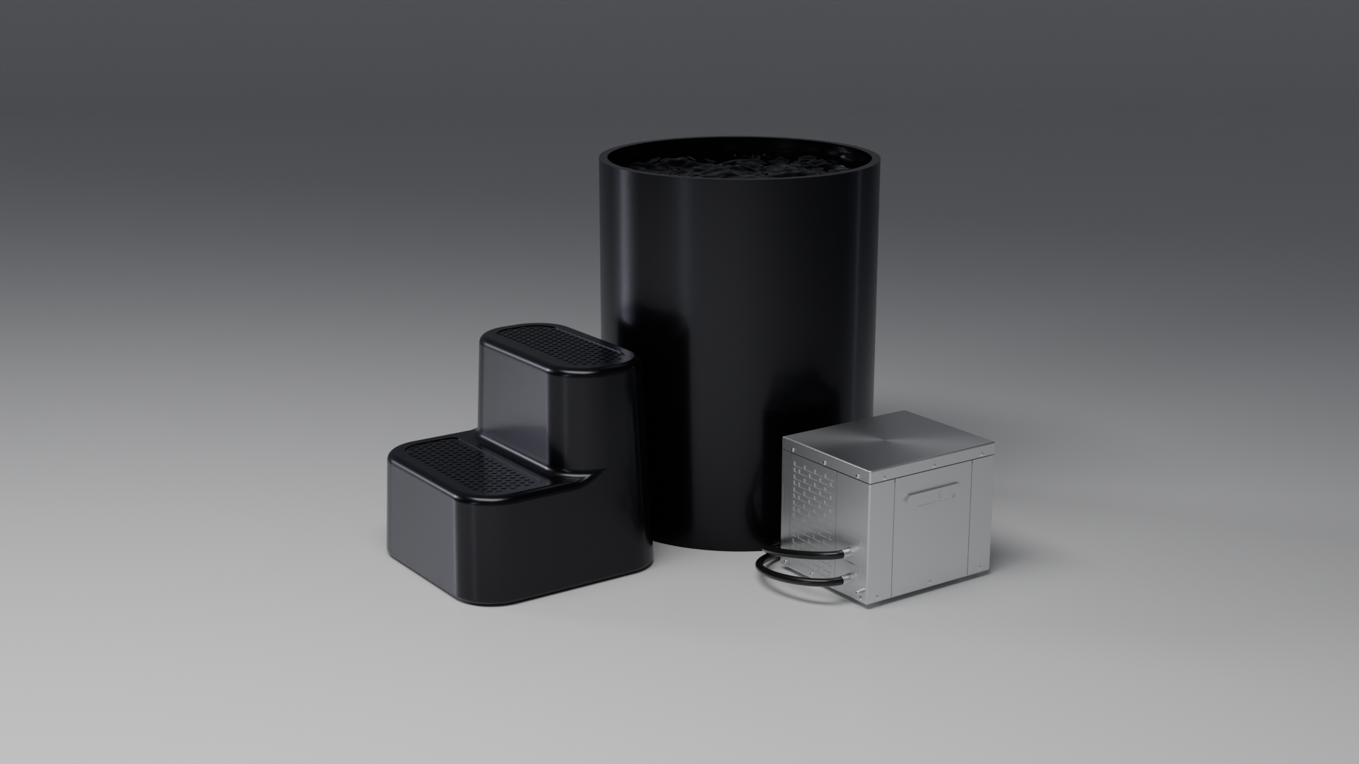 DIP Cold Plunge Tub black · br [bc color=black view=br]