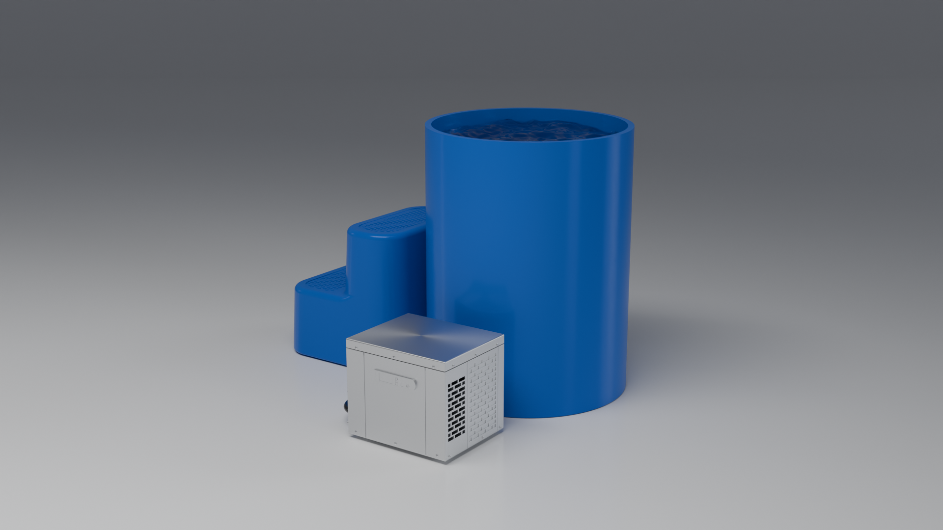 DIP Cold Plunge Tub blue · bl [bc color=blue view=bl]