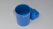 DIP Cold Plunge Tub blue · top [bc color=blue view=top]