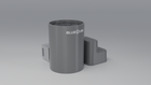 DIP Cold Plunge Tub grey · fl [bc color=grey view=fl]