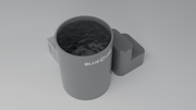 DIP Cold Plunge Tub grey · top [bc color=grey view=top]