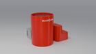 DIP Cold Plunge Tub red · fl [bc color=red view=fl]