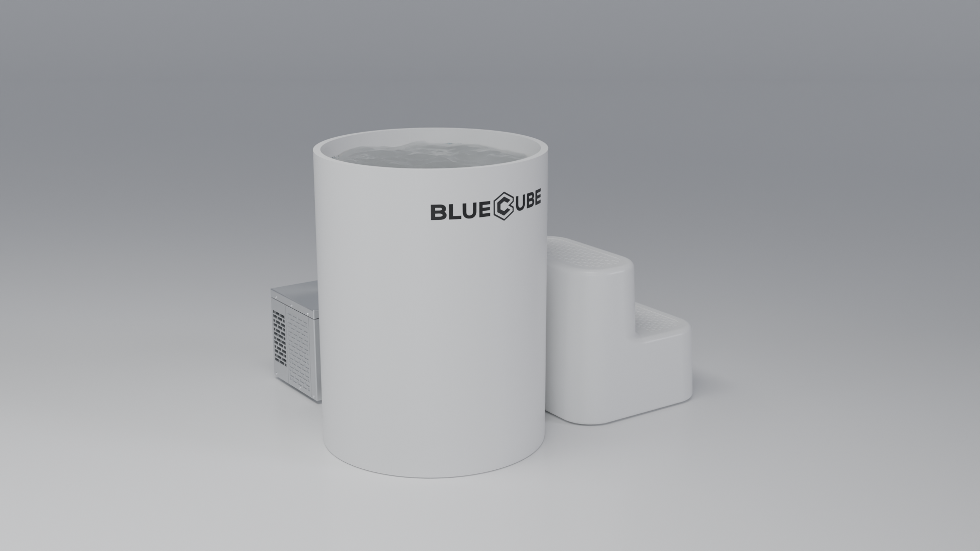 DIP Cold Plunge Tub white · fl [bc color=white view=fl]