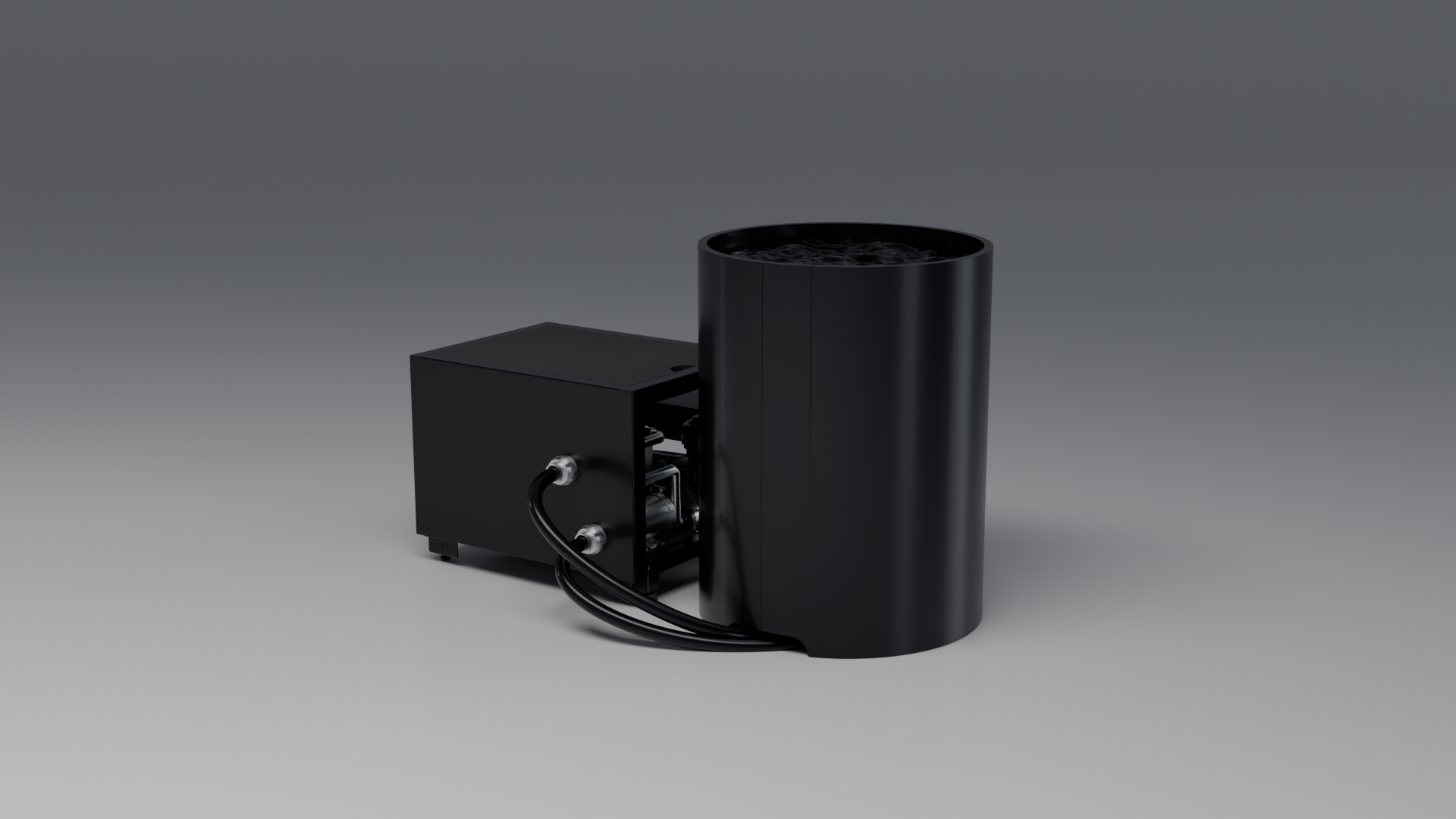 DROP Cold Plunge Tub black · bl [bc color=black view=bl]