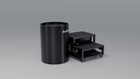 DROP Cold Plunge Tub black · fl [bc color=black view=fl]