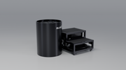 DROP Cold Plunge Tub black · fl [bc color=black view=fl]