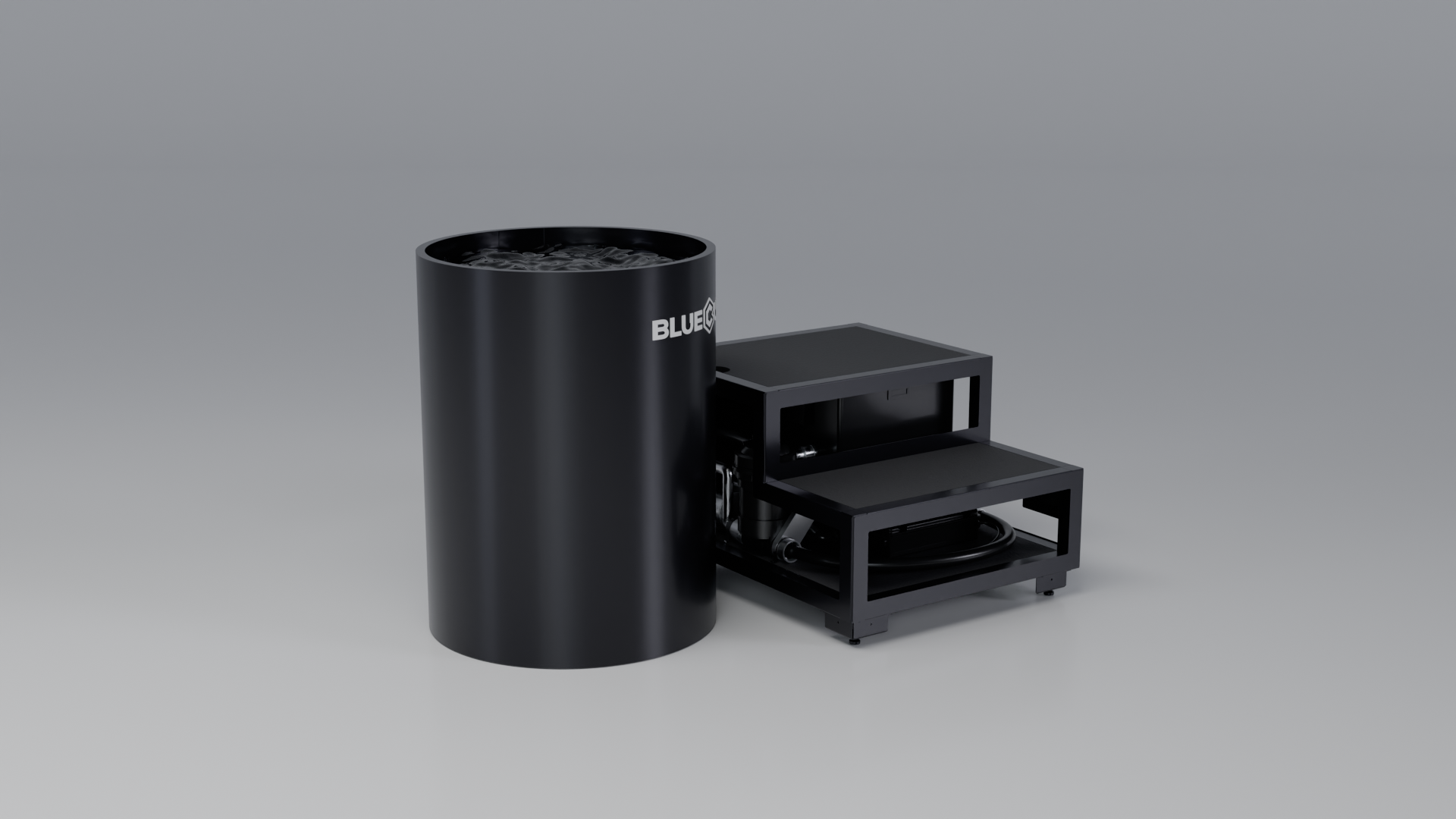 DROP Cold Plunge Tub black · fl [bc color=black view=fl]