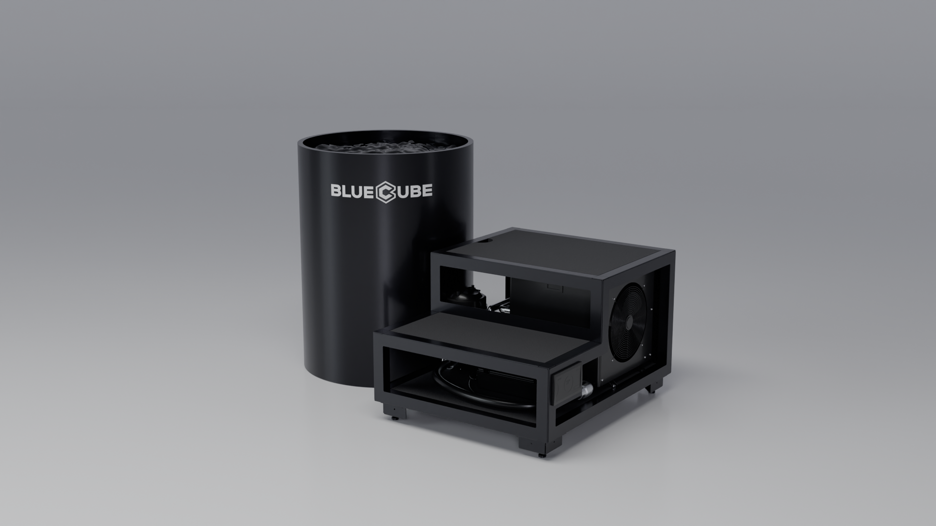 DROP Cold Plunge Tub black · fr [bc color=black view=fr]