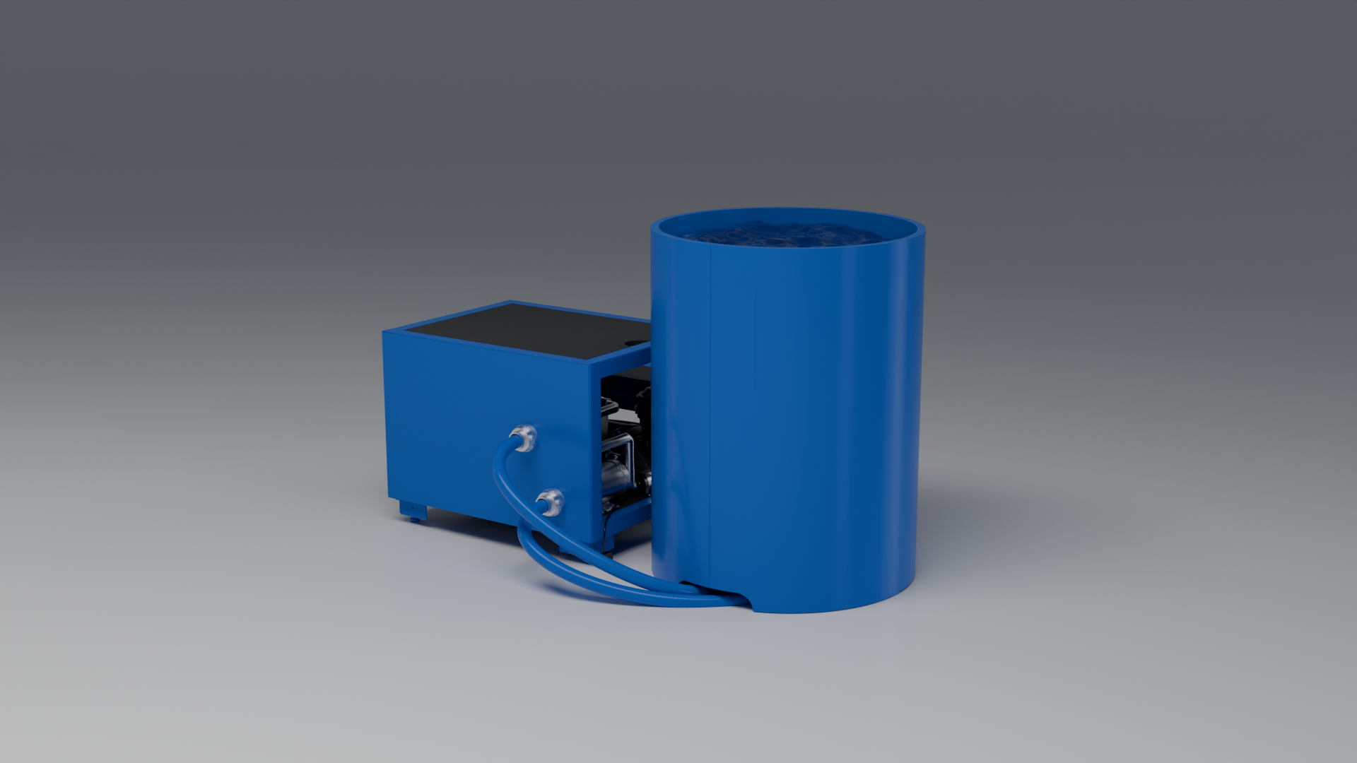 DROP Cold Plunge Tub blue · bl [bc color=blue view=bl]