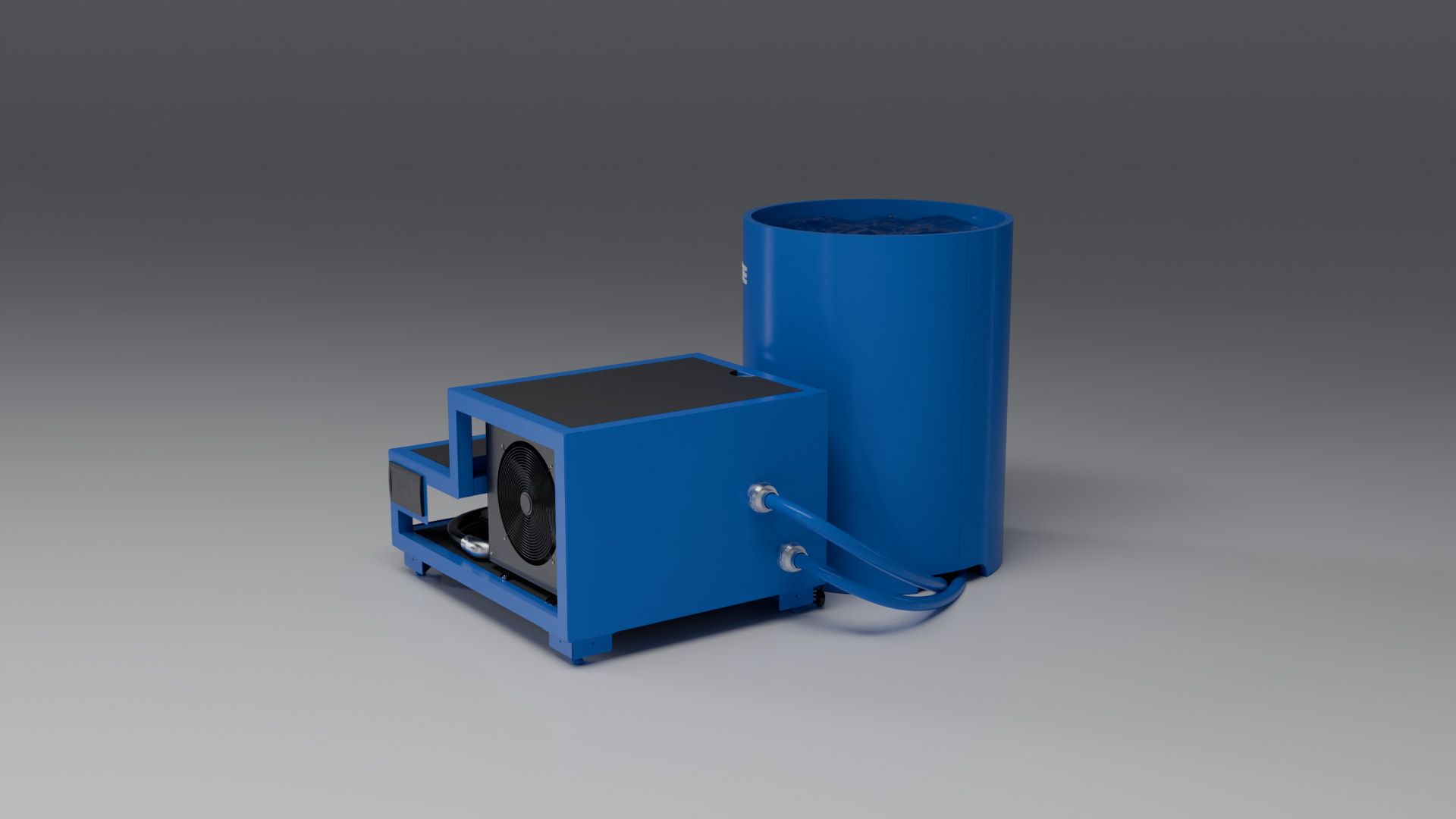 DROP Cold Plunge Tub blue · br [bc color=blue view=br]