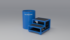 DROP Cold Plunge Tub blue · fr [bc color=blue view=fr]