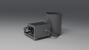 DROP Cold Plunge Tub grey · br [bc color=grey view=br]