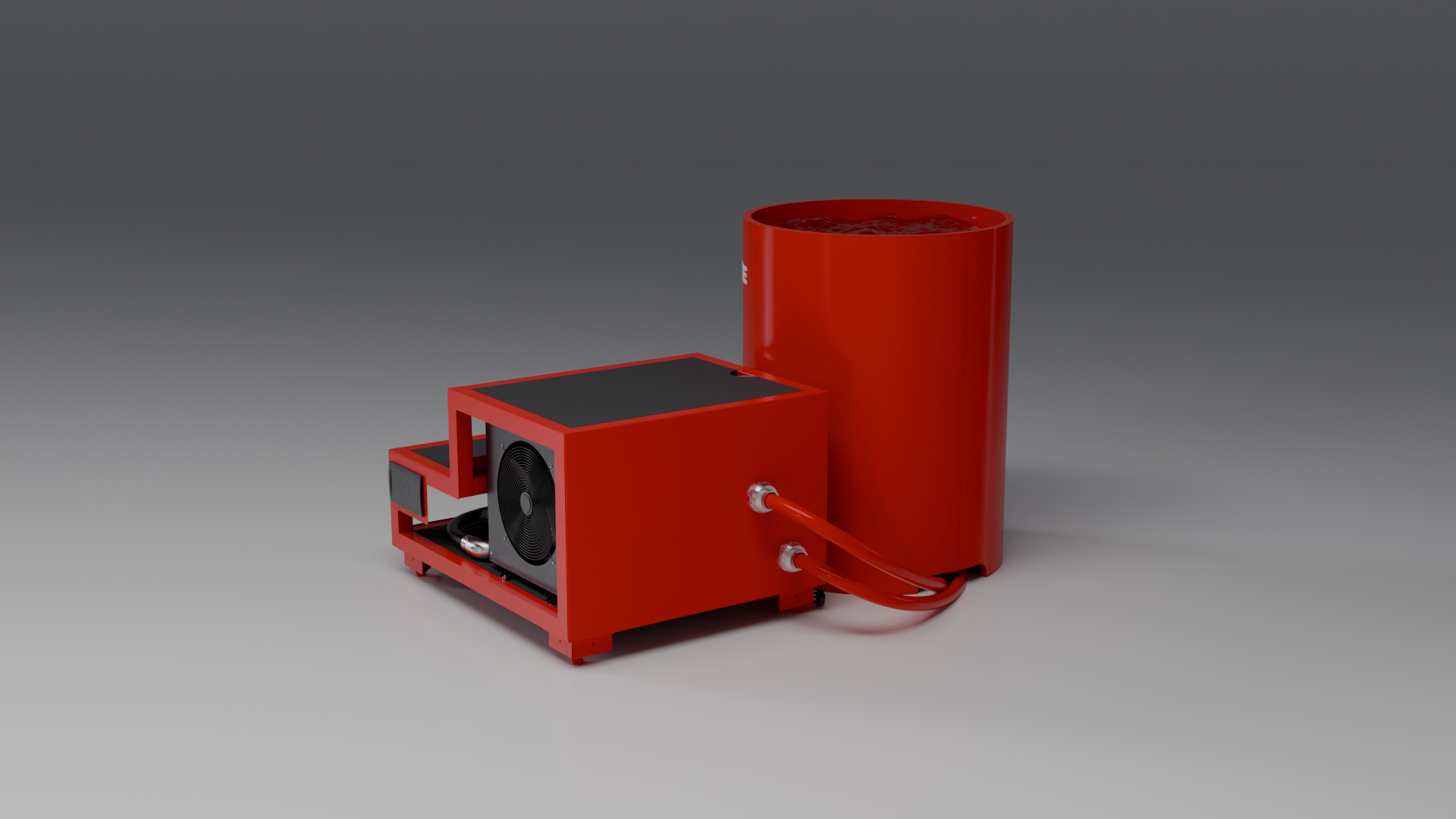 DROP Cold Plunge Tub red · br [bc color=red view=br]