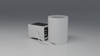 DROP Cold Plunge Tub white · bl [bc color=white view=bl]