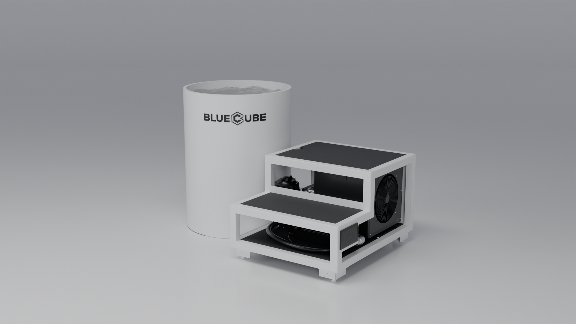 DROP Cold Plunge Tub white · fr [bc color=white view=fr]