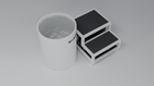 DROP Cold Plunge Tub white · top [bc color=white view=top]