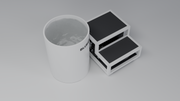 DROP Cold Plunge Tub white · top [bc color=white view=top]