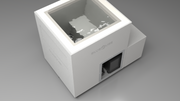 BlueCube LIMITLESS cold plunge tub white with gel coated tub top down view [bc color=white screen=frame deck=none tub=gel-coated view=top]