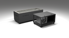 BlueCube CM cold plunge tub black with gel coated tub left front view [bc color=black deck=none tub=gel-coated view=fl]