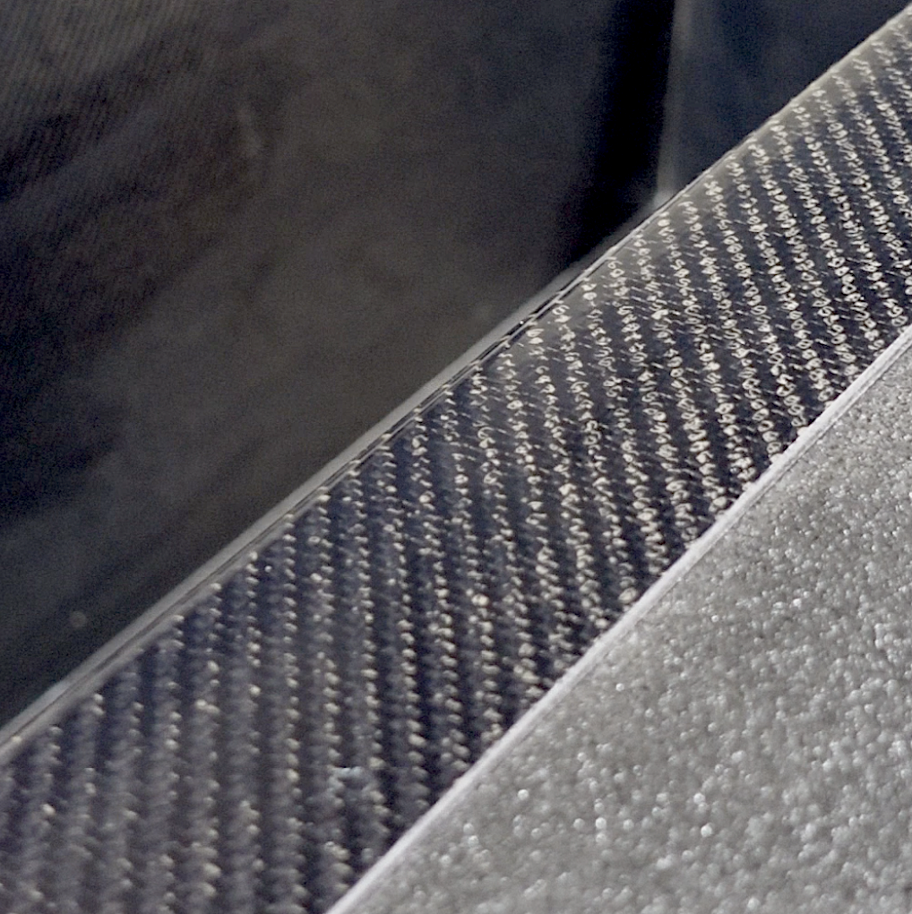 Black and Gold Custom Carbon Fiber Cold Plunge Ice Tub Detail photo