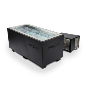 Black Modular BlueCube Cold Plunge With Separate Component Box