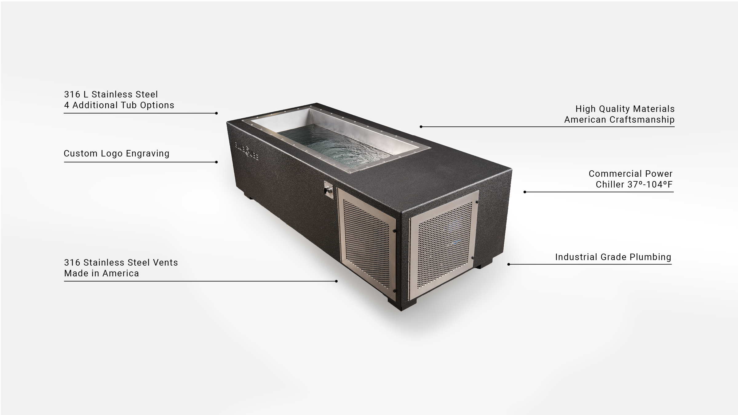 C1 BlueCube Cold Plunge information and specification